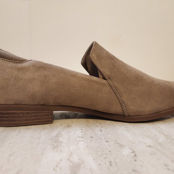 Dr. Scholls Rate Loafer Slip-ons Brown Microfiber 11W - B031 - Picture 3 of 10